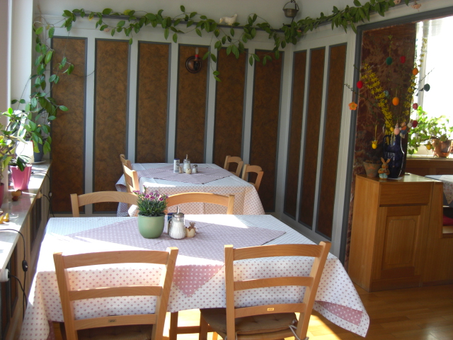 Pensionen - Irschenberg - Frühstücksraum - Gästehaus Rosl