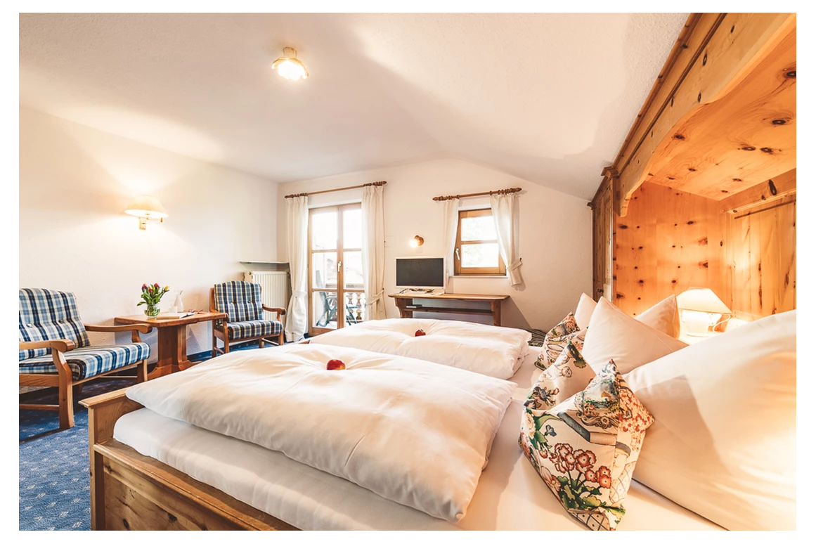 Frühstückspension: Doppelzimmer - Hotel Garni Brand
