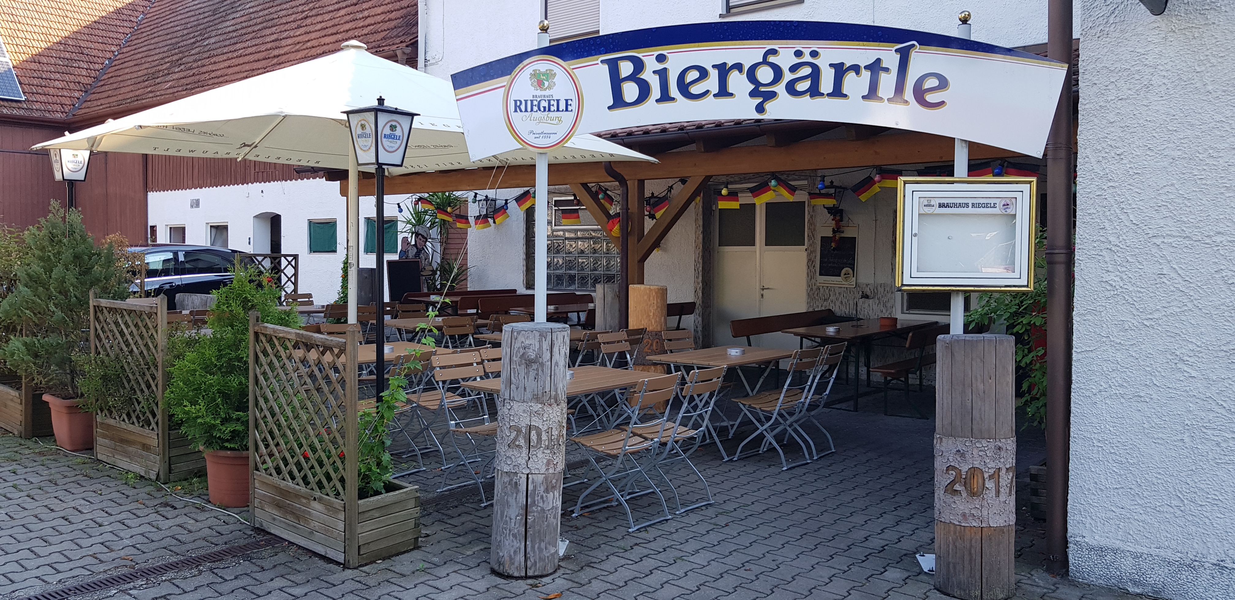 Pensionen - Bayern - Biergarten - Gasthof Magg