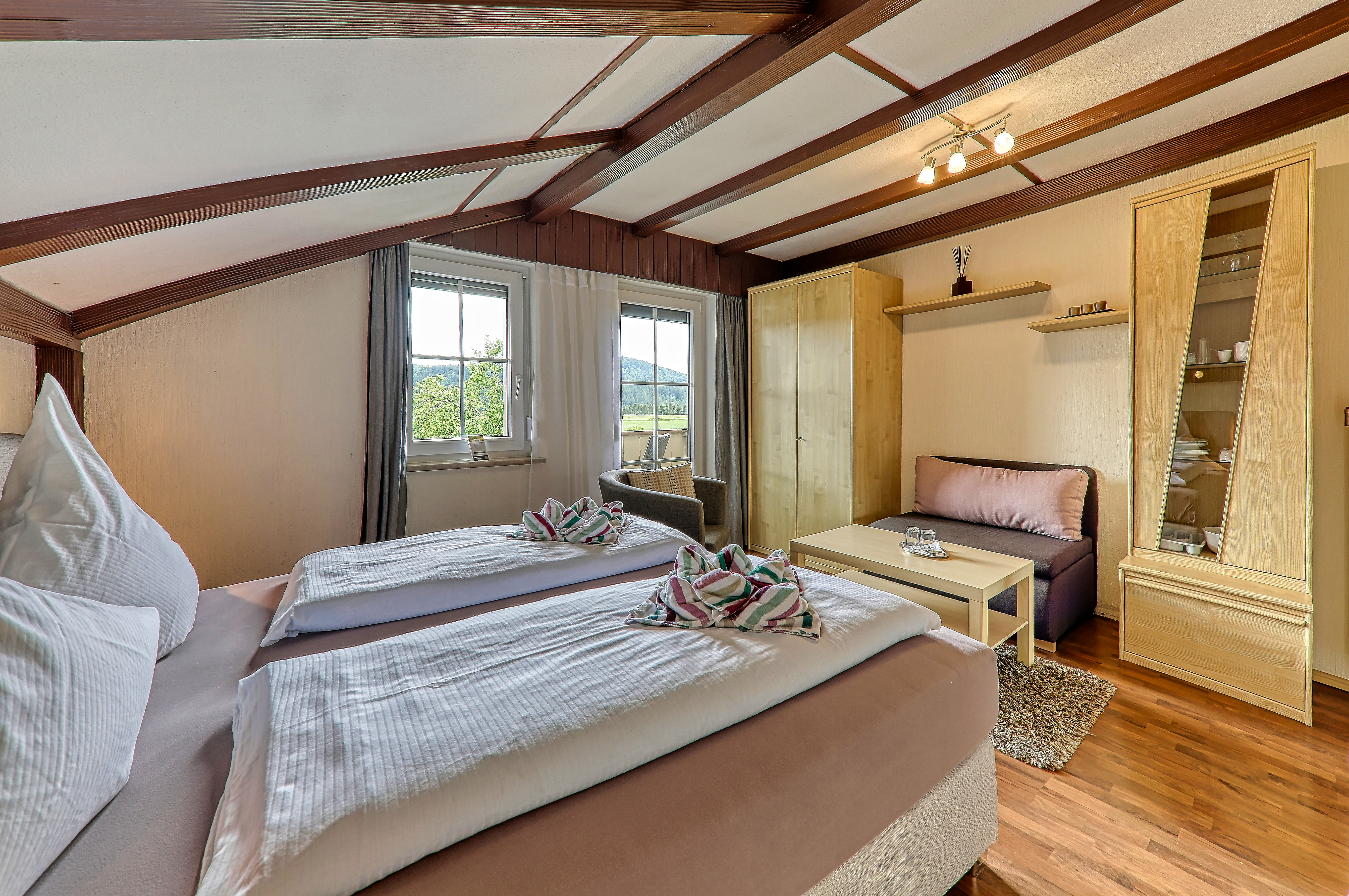 Frühstückspension: Komfort Doppelzimmer - Pension Leutner