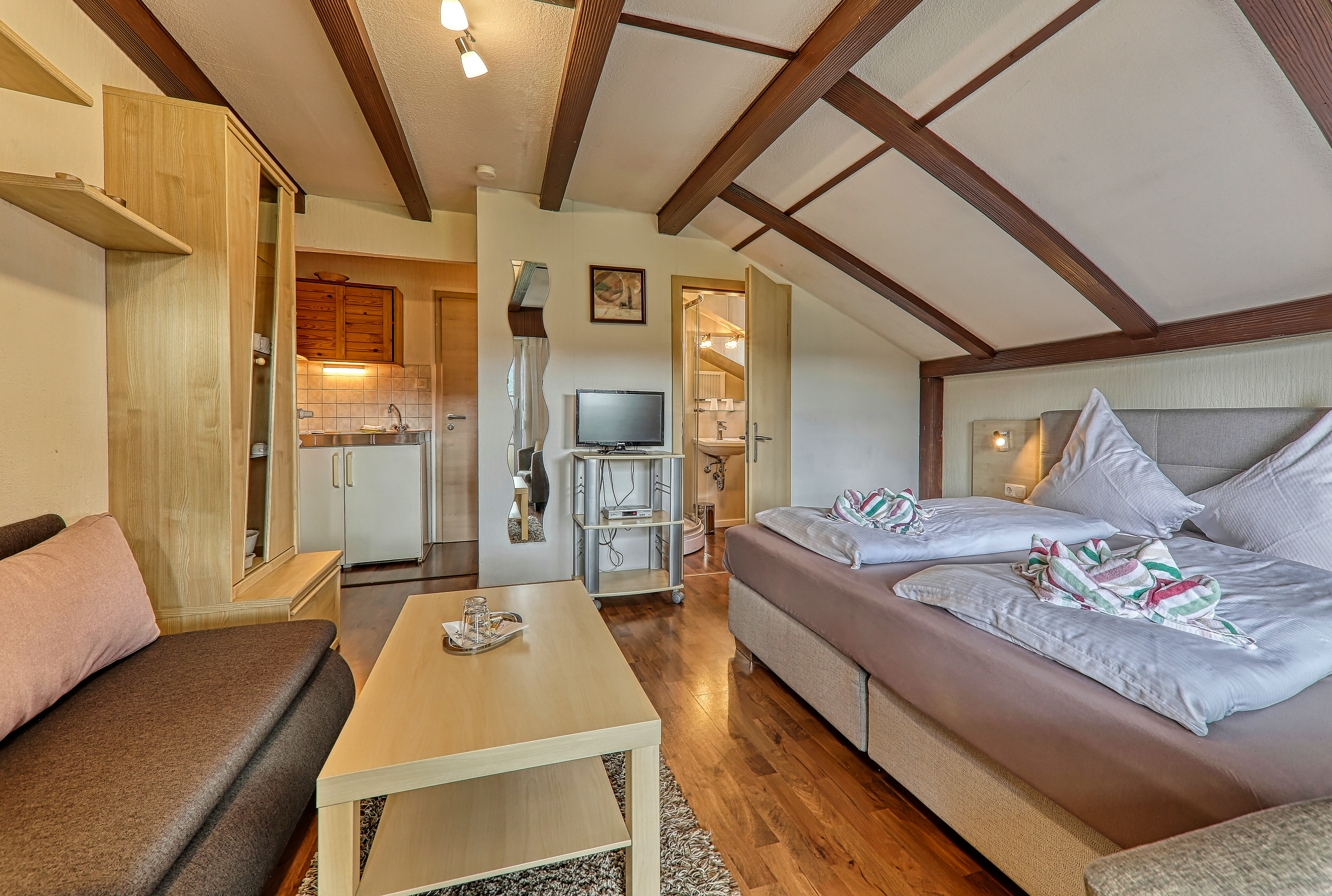 Frühstückspension: Komfort Doppelzimmer - Pension Leutner