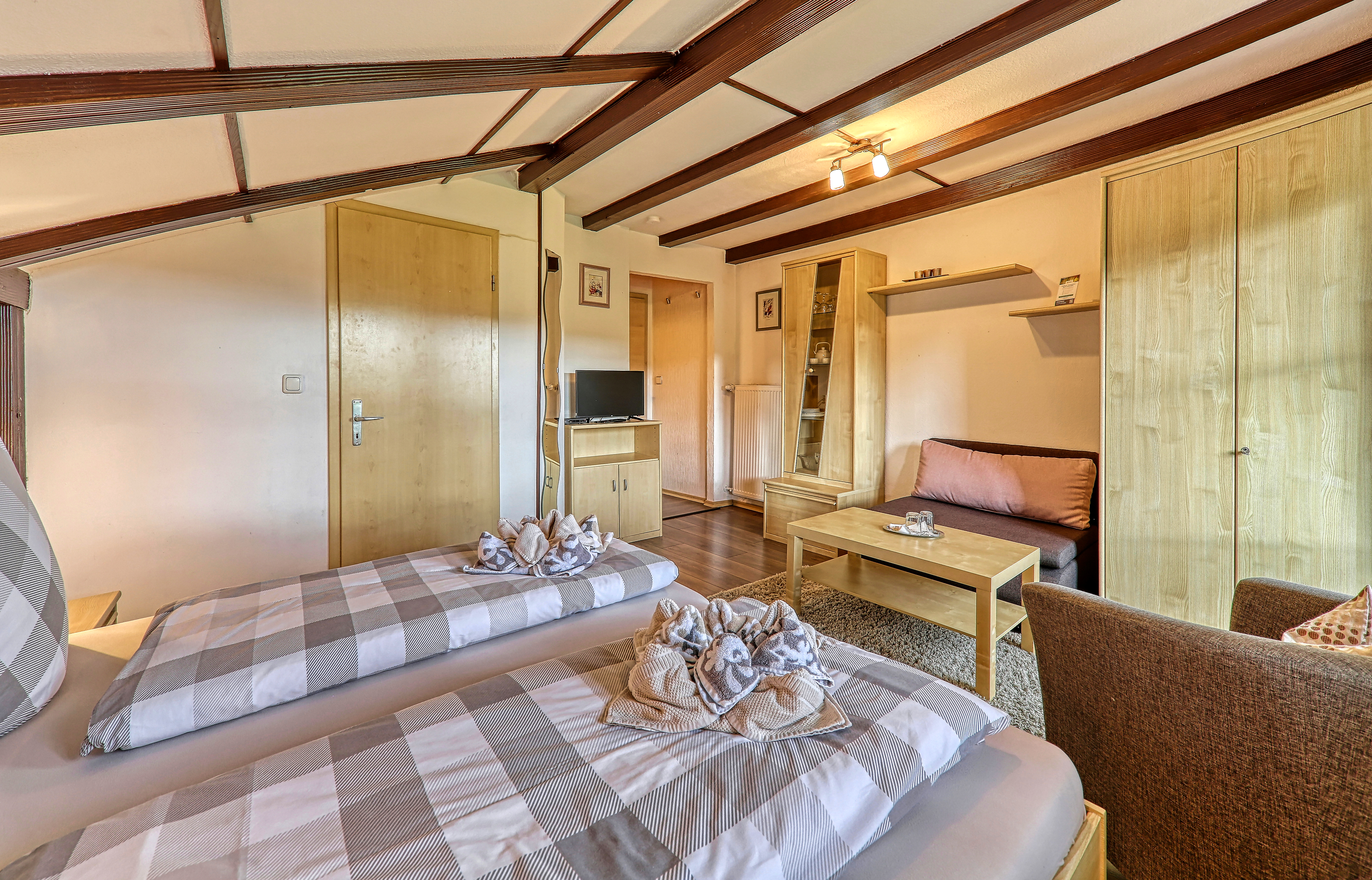 Frühstückspension: Komfort Doppelzimmer - Pension Leutner