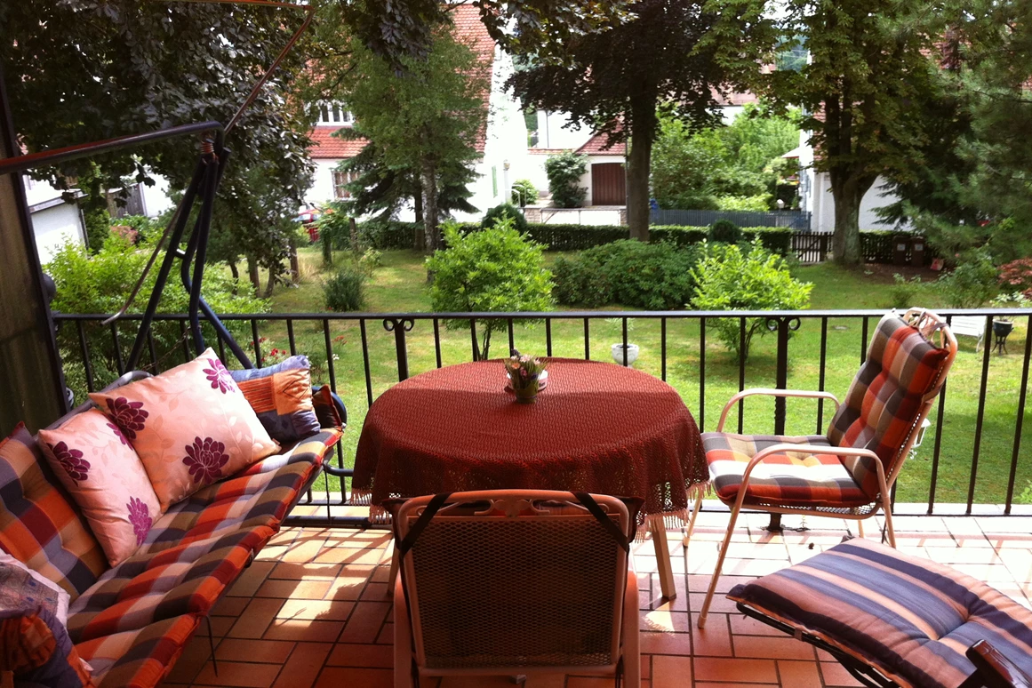 Frühstückspension: Terrasse - Haus Gertrud