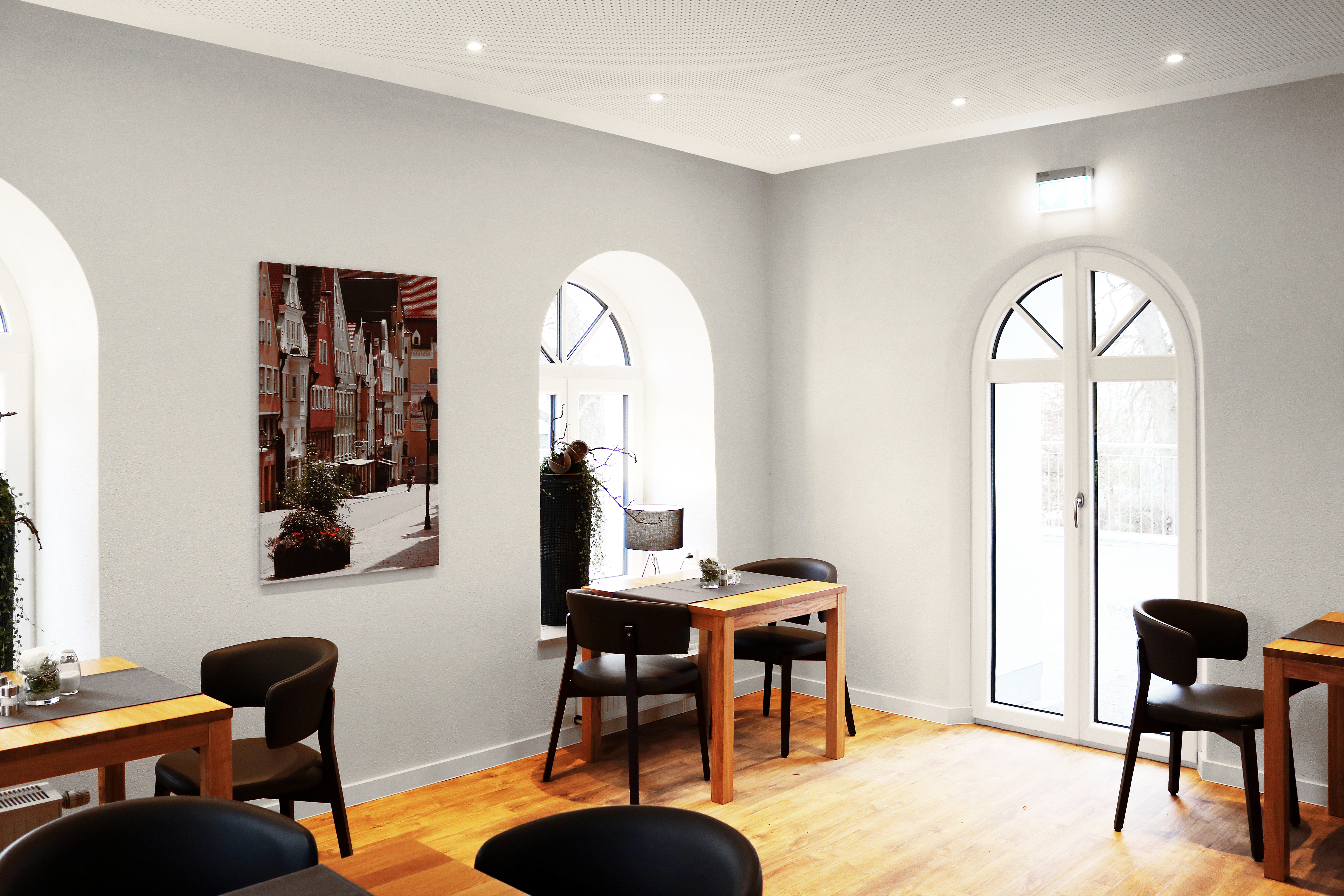 Pensionen - Nördlingen - Pension Engelkeller Donauwörth Frühstücksraum - Engelkeller