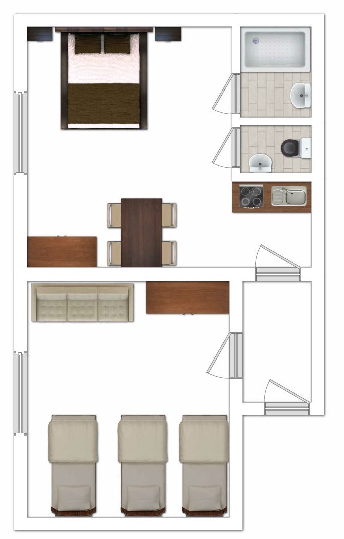 Gästehaus Zehmerhof Zimmerkategorien 2-Zimmer-Appartment