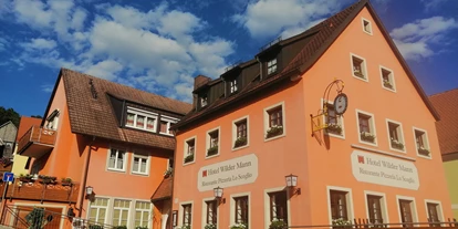 Pensionen - Parkplatz: kostenlos bei der Pension - Franken - Hotel Wilder Mann