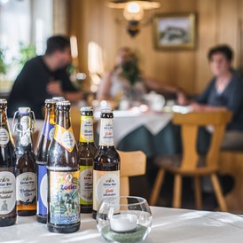Frühstückspension: Wir bieten Ihnen Getränke im Haus - z. B. von der regionalen Brauerei Zötler.  - Gästehaus Luitz-Kennerknecht