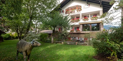 Pensionen - Parkplatz: kostenlos bei der Pension - Seefeld in Tirol - Gartenansicht  - Gästehaus Alpenkranz