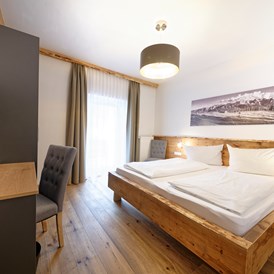 Frühstückspension: Kleines Doppelzimmer mit Balkon - Hotel Garni Alpengruß