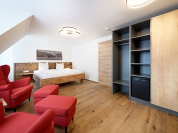 Hotel Garni Alpengruß Zimmerkategorien Doppelzimmer Komfort groß ohne Balkon