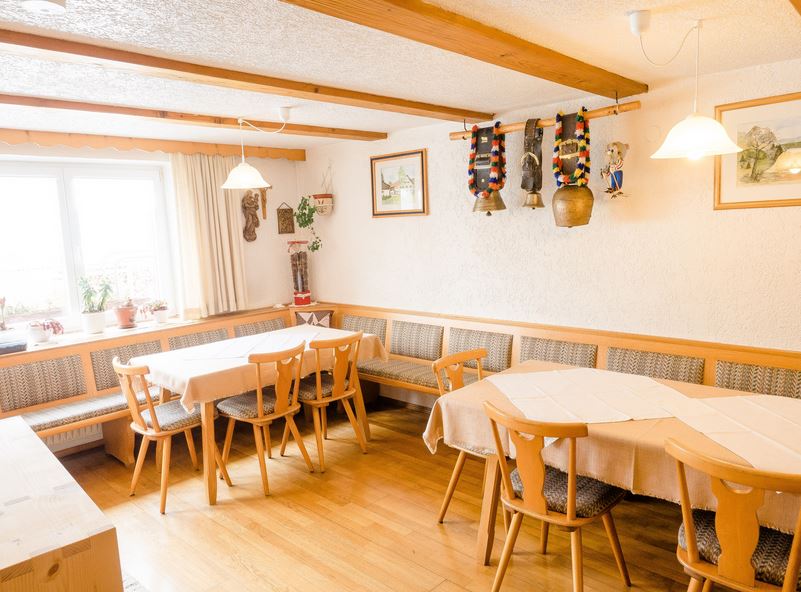Frühstückspension: Das ist unser Frühstücks und Aufenthaltsraum. - Gästehaus Lerpscher
