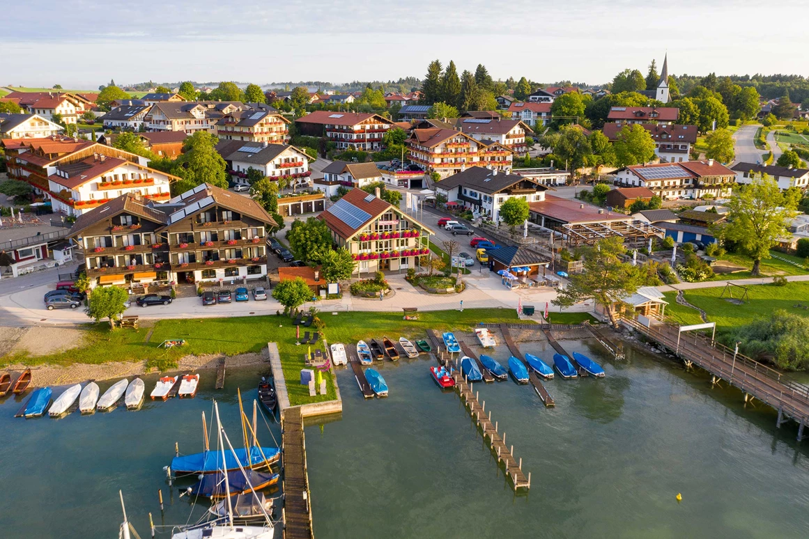 Frühstückspension: Gästehaus Grünäugl am See