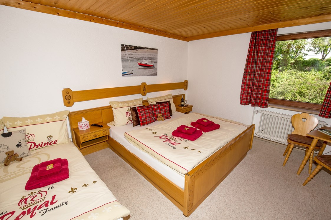 Frühstückspension: unser Familienzimmer "Stonehaven" mit Doppelbett und Doppelschlafcouch - The Scottish Highlander Guesthouse