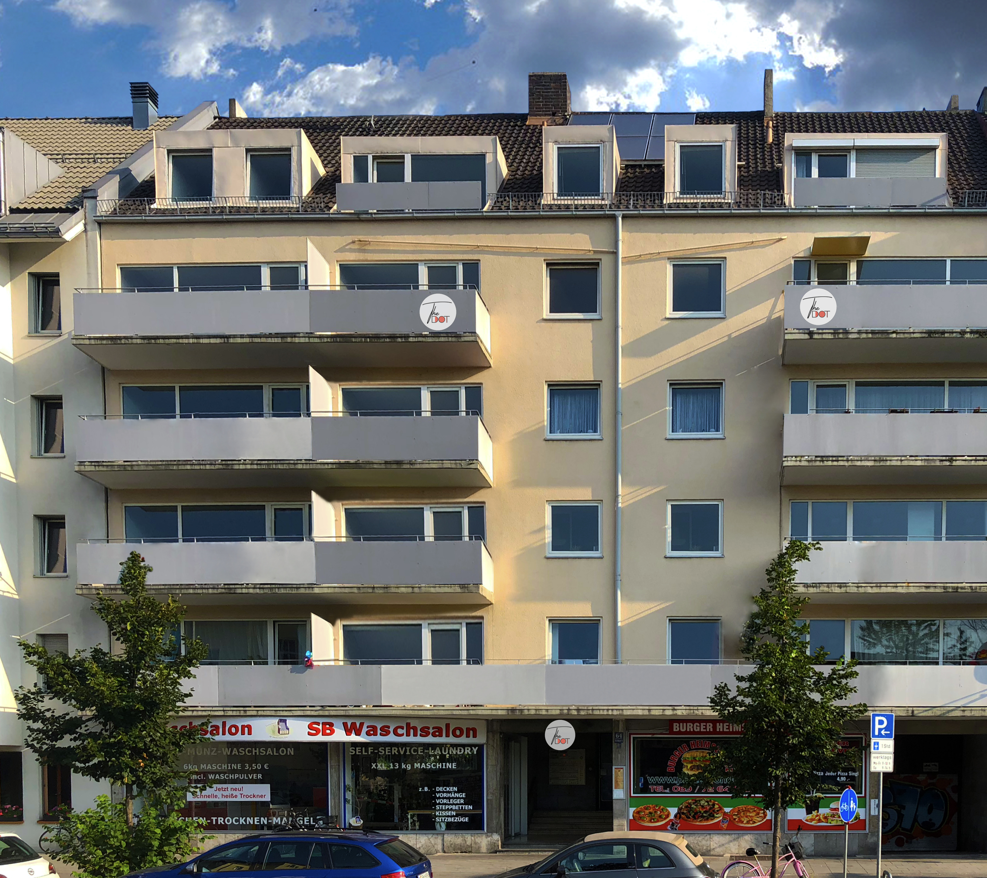 Frühstückspension: Hausansicht - The Dot