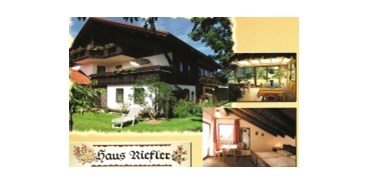 Pensionen - Bayern - Hausansicht, Wintergarten, Zimmerbeispiel - Pension Haus Riefler