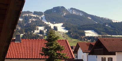 Pensionen - Balkon - Oberstdorf - Aussicht Westseite - Pension Haus Riefler