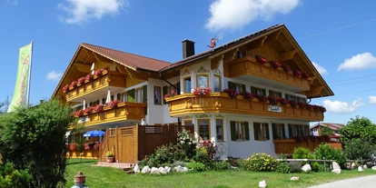 Pensionen - Balkon - Oberstdorf - Außenaufnahme - Gästehaus Annabell