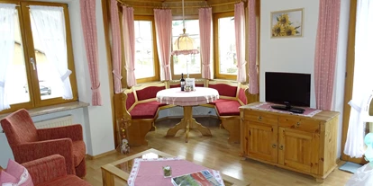 Pensionen - Balkon - Oberstdorf - Erkerwohnung - Gästehaus Annabell