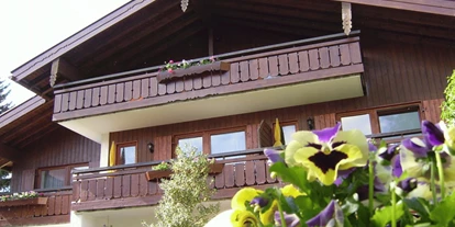 Pensionen - Balkon - Oberstdorf - Haus Zufriedenheit