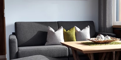Pensionen - Balkon - Oberstdorf - Fewo Widderstein Wohnzimmer - Gästehaus Alpenblick