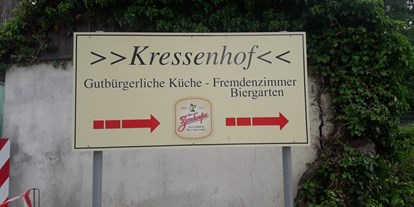 Pensionen - Umgebungsschwerpunkt: am Land - Büchenbach - Gasthof Kressenhof