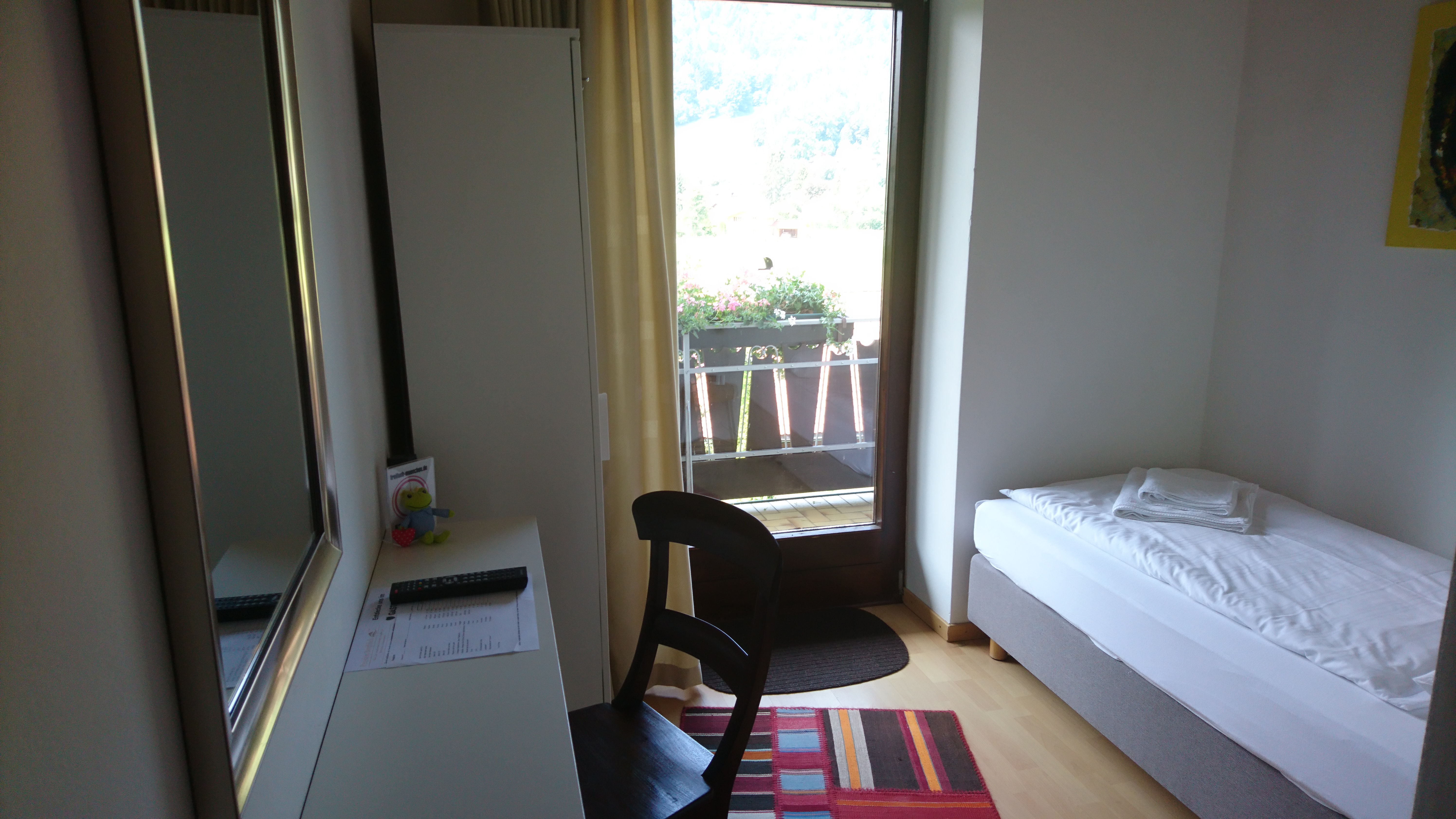 Frühstückspension: Einzelzimmer - Pension Bergblick