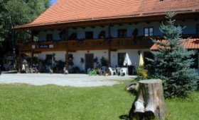 Pensionen - Parkplatz: kostenlos bei der Pension - Hopferau - Gästehaus Moarhof