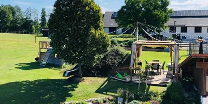 Pensionen - Bodenkirchen - Garten  - Pension Kramerhof