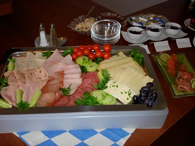 Frühstückspension: Frühstücksbuffet - Pension Kramerhof