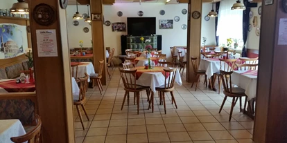 Pensionen - Parkplatz: kostenlos bei der Pension - Franken - Gruppenraum / Restaurant - Gruppenferienhäuser & Hotel-Pension Dressel