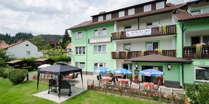 Pensionen - Parkplatz: kostenlos bei der Pension - Franken - Unser Haus - Gruppenferienhäuser & Hotel-Pension Dressel