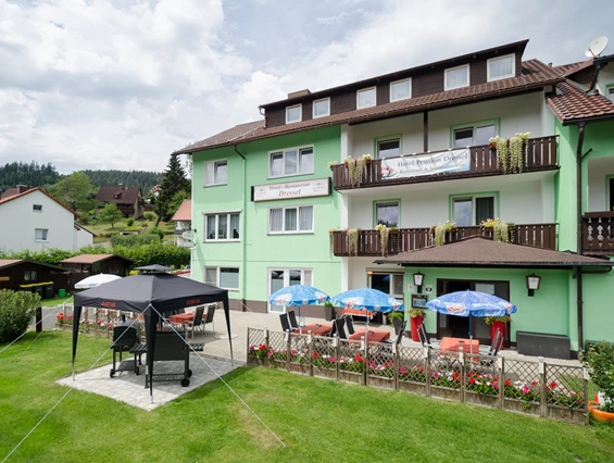 Frühstückspension: Unser Haus - Gruppenferienhäuser & Hotel-Pension Dressel