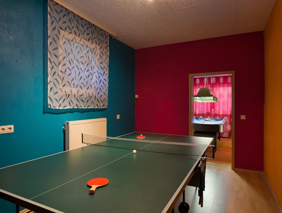 Frühstückspension: Spielzimmer - Gruppenferienhäuser & Hotel-Pension Dressel