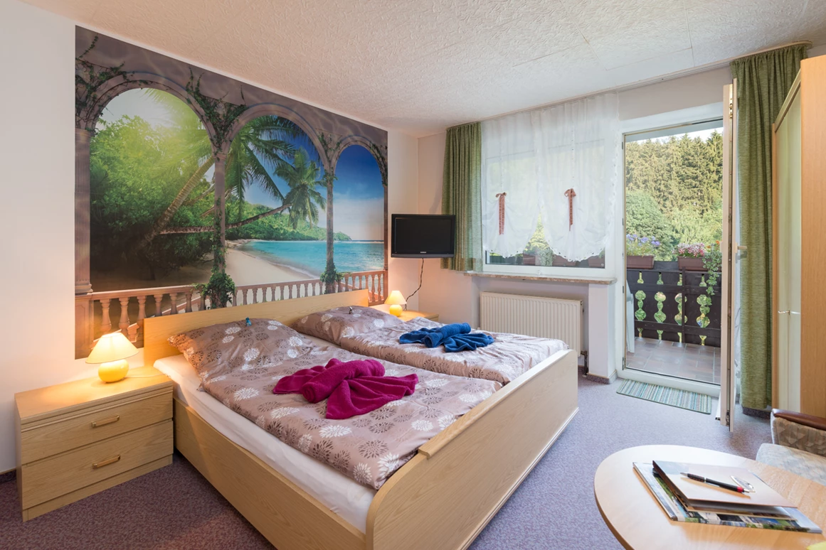Frühstückspension: Doppelzimmer mit Aufbettungsmöglichkeit - Gruppenferienhäuser & Hotel-Pension Dressel