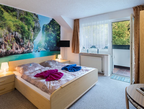 Frühstückspension: ein weiteres Doppelzimmer - Gruppenferienhäuser & Hotel-Pension Dressel