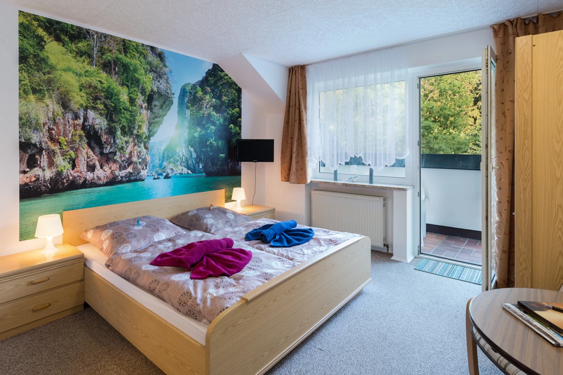 Frühstückspension: ein weiteres Doppelzimmer - Gruppenferienhäuser & Hotel-Pension Dressel