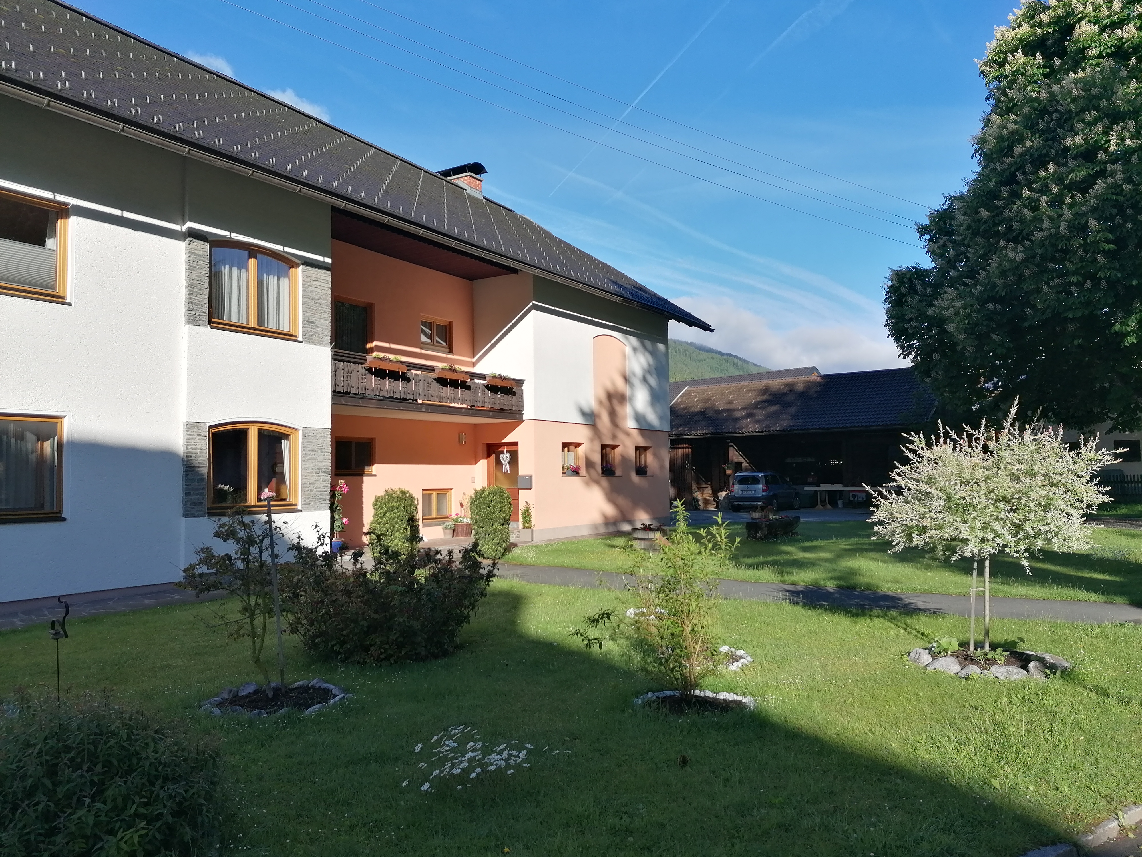 Frühstückspension: Hausansicht Nordseite - Gästehaus Holzfeind