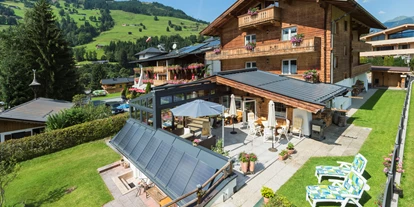 Pensionen - Parkplatz: kostenlos bei der Pension - Leogang - Unser Haus im Sommer - Hotel Pension Heike