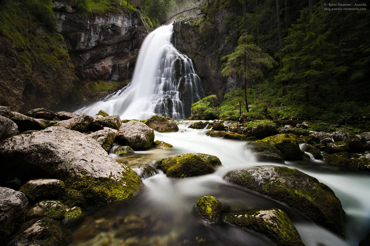 B&B Landhaus Vierthaler Ausflugsziele Gollinger Wasserfall